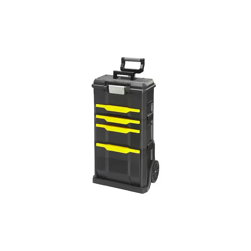 Servante Stanley Modulo 3 en 1 avec boîte Touchlatch à tiroir 55,6L