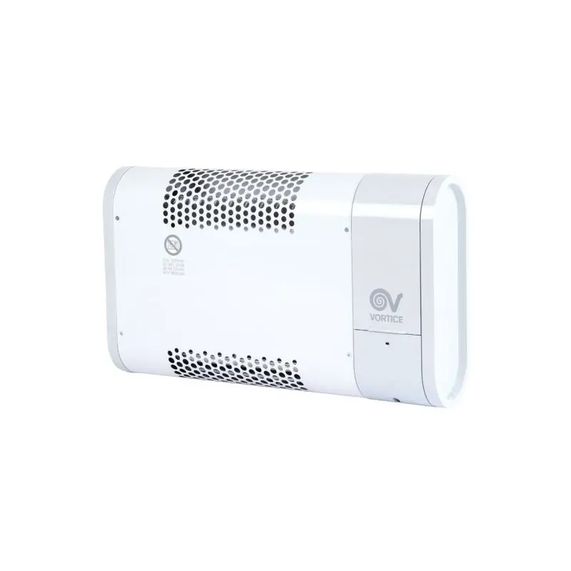 Convecteur mural Axelair RSM1000 Microsol 500/1000W gris clair