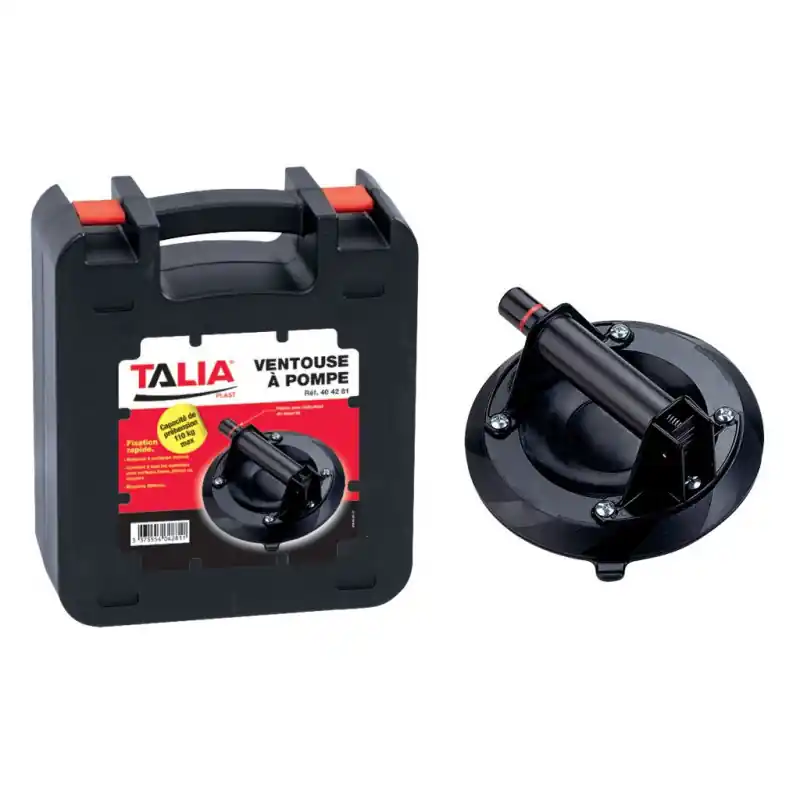Ventouse à pompe Pro Taliaplast 404281 polypro D20cm capacité 110kg