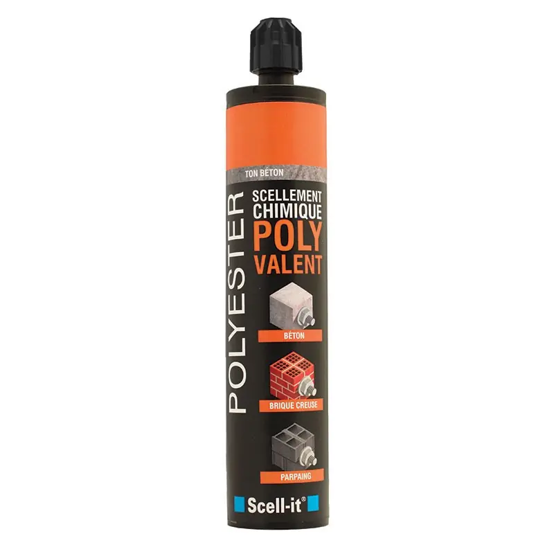 Résine polyester Scell-it F300G Polyvalente 300ml ton béton