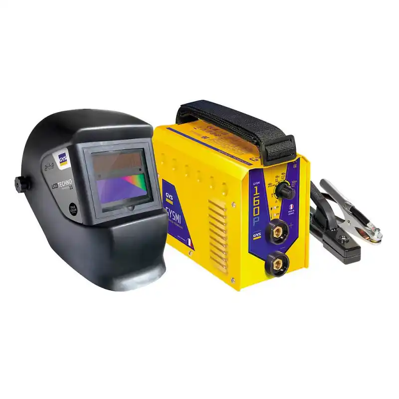 Pack poste à souder Gys Gysmi 160P et masque Lcd Techno 11 true color