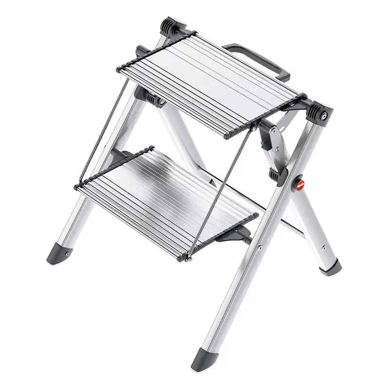 Marchepied 2 marches Hailo Mini Comfort alu Ht d‘accès 245cm pliable