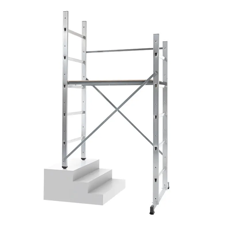 Echafaudage Hailo Hobby 3 alu pour escalier intérieur et extérieur 3m