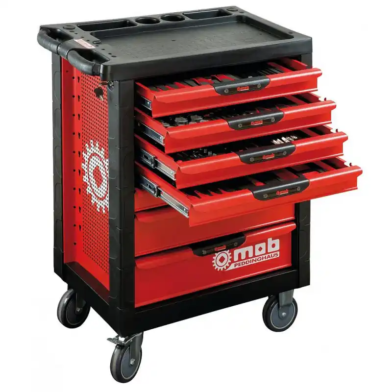 Servante Mondelin 9516177701 Proliner 7 tiroirs garnie 177pcs
