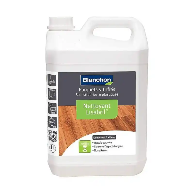 Nettoyant Blanchon 5100315 Lisabril neutre 5L pour parquets vitrifiés