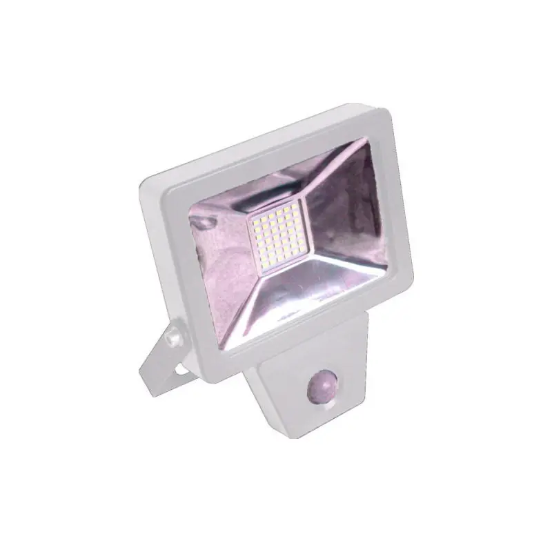 Projecteur plat SMD à détection infrarouge 30W 2400 Lm 6500K IP44 Colo