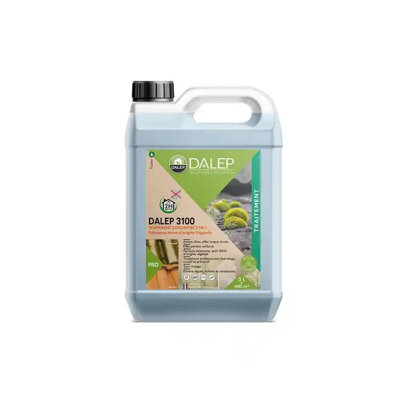 Traitement concentré 2en1 Dalep 3100 bidon de 5l