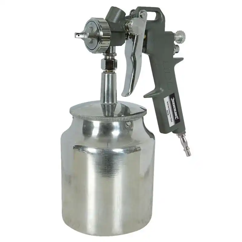 Pistolet à peinture par aspiration Silverline 750ml aluminium