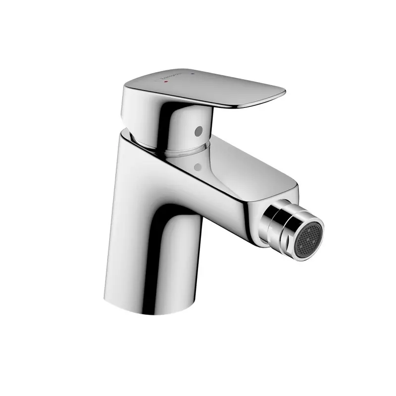 Mitigeur de bidet 70 Hansgrohe Logis chromé avec tirette et vidage