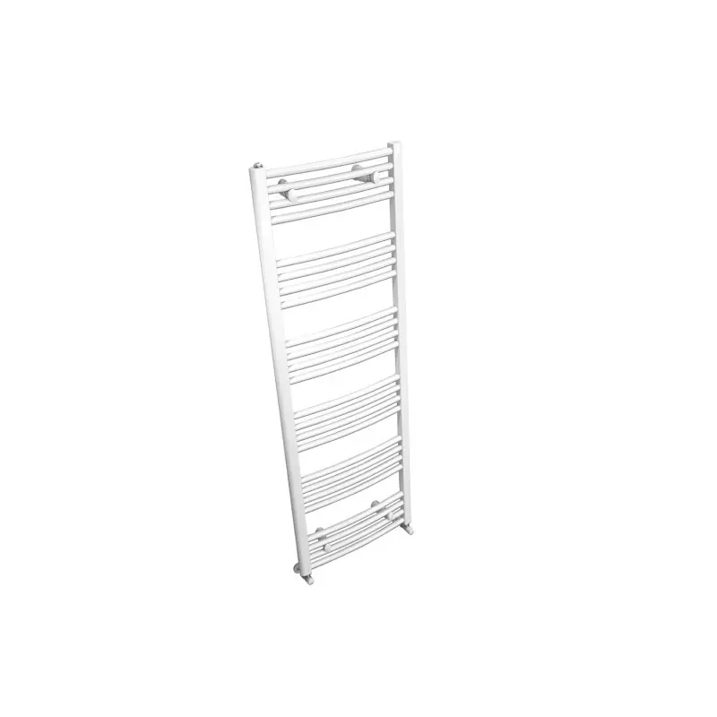 Sèche-serviettes Thermador MAHANA galbé hydraulique blanc 600x1775 mm