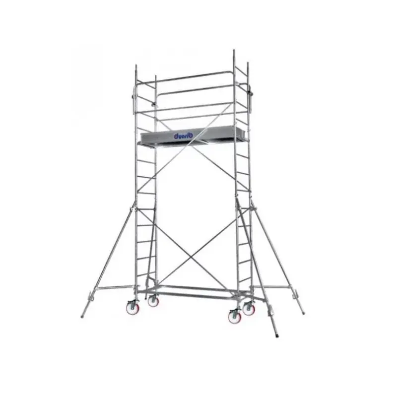 Echafaudage roulant AC 200 en acier Ht max 4,90m Duarib