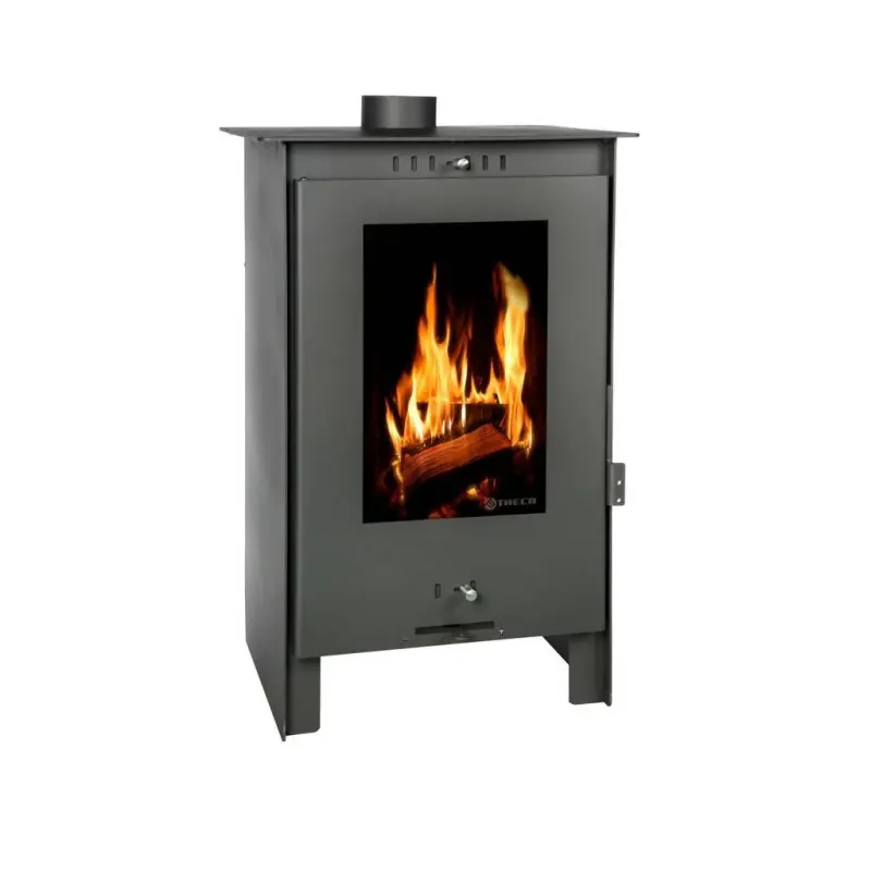 Poêle à bois Theca HOGAR 452 sortie D110mm 8,5kW