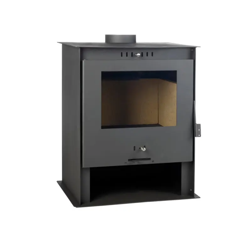 Poêle à bois Theca HOGAR 707 sortie D150mm 7,9kW
