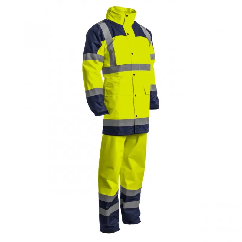 Ensemble de pluie Coverguard HYDRA jaune hv / marine taille S