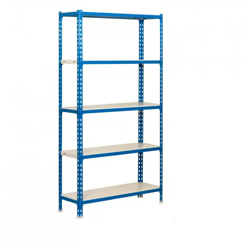 Etagère Simonrack KIT SIMONCLICK PLUS 5/400 bleu/blanc 2000x1000x400mm
