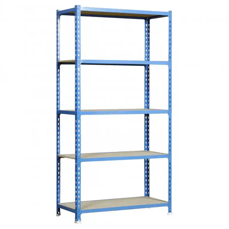 Etagère Simonrack KIT MADERCLICK 5/300 bleu bois 1800x900x300mm