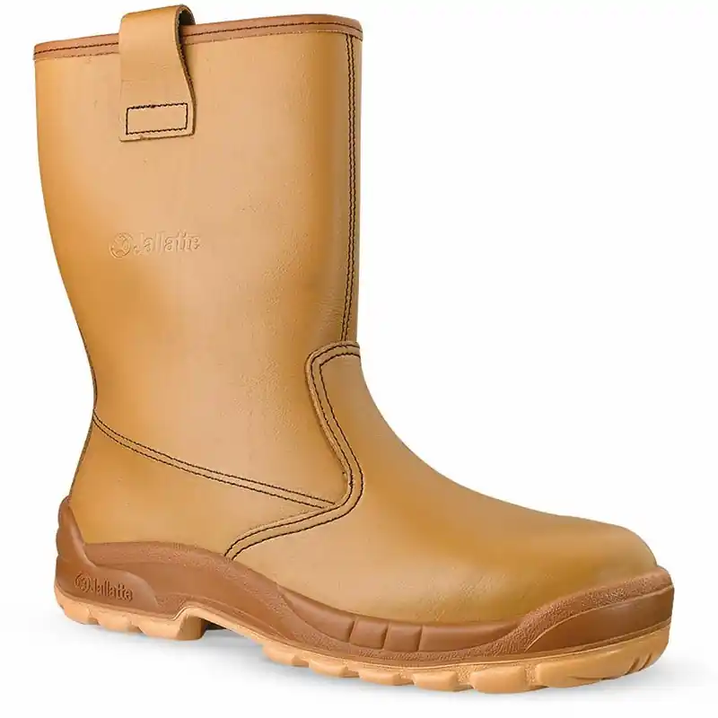 Bottes de sécurité Jallatte JALHAKA SAS S3 SRC pointure 47 en cuir