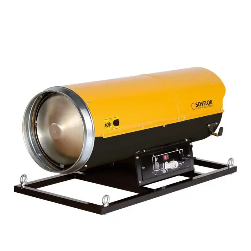Sovelor - Chauffage Air pulsé avec brûleur au fuel suspendu combustion directe 800W 230V/50Hz - HP65S