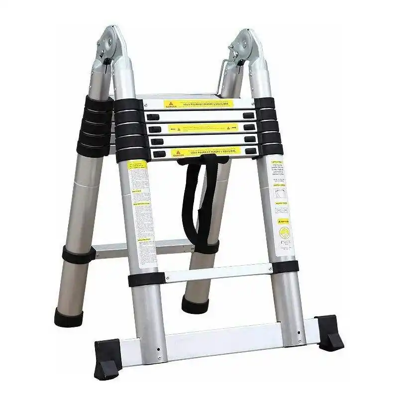 Echelle télescopique Varan Motors DLT706B alu 3,80m avec 12 échelons