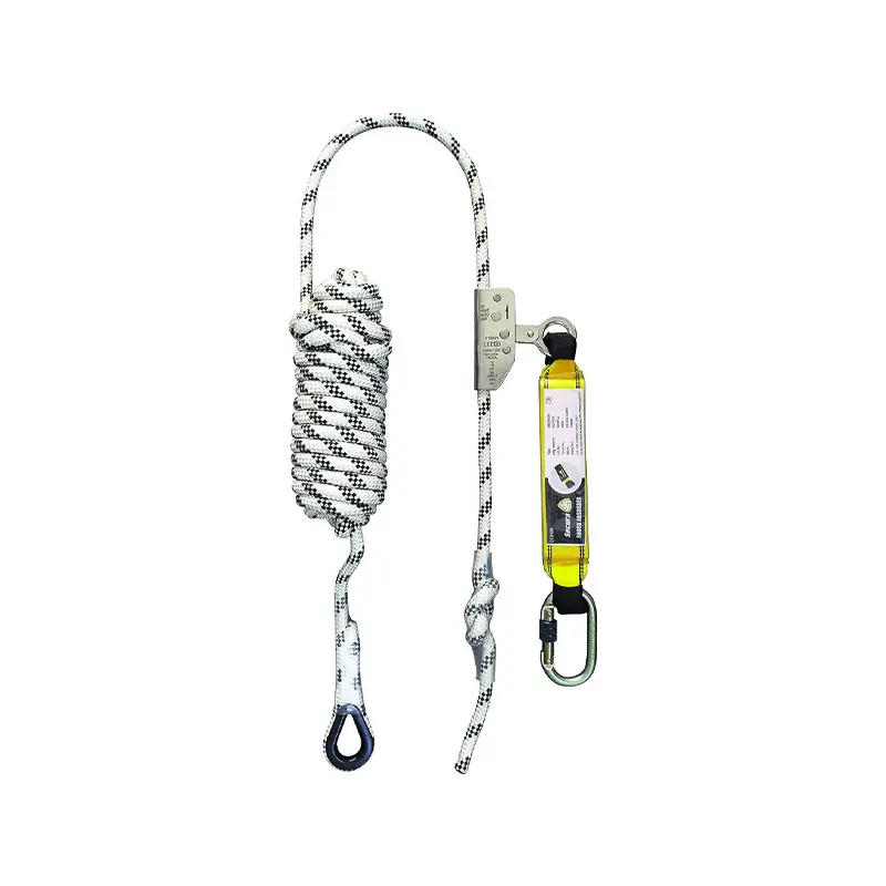 Antichute mobile sur corde Levac D12mm L10m avec absorbeur