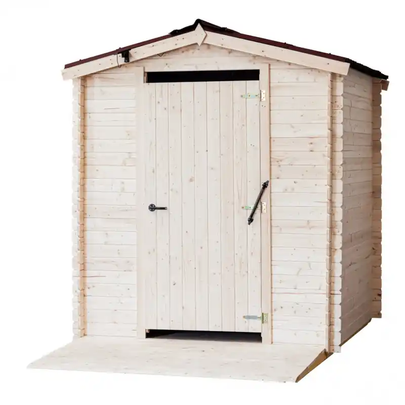 Abri toilette sèche Habrita Foresta Alpina avec kit accessoires pour PMR