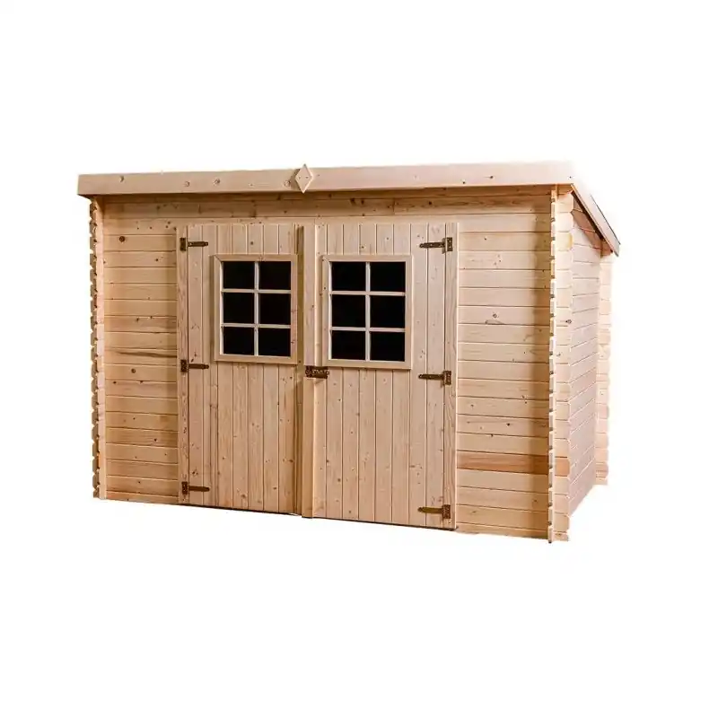 Abri toit 1 pente CH3019.02NJ bois 20mm 5,52m2 avec joint d‘étanchéité