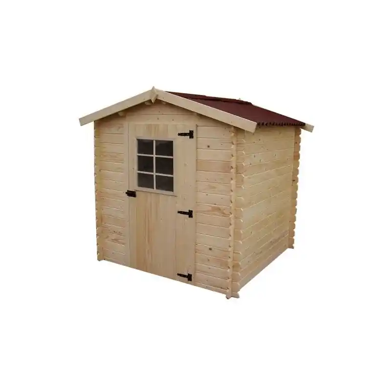 Abri VD2020.02NJ madriers 28mm surface 4,28m2 avec joint d‘étanchéité