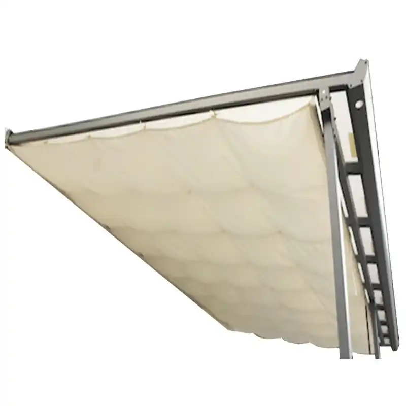 Toit terrasse TT3050AL+RT alu 15,38m2 avec rideau d‘ombrage extensible
