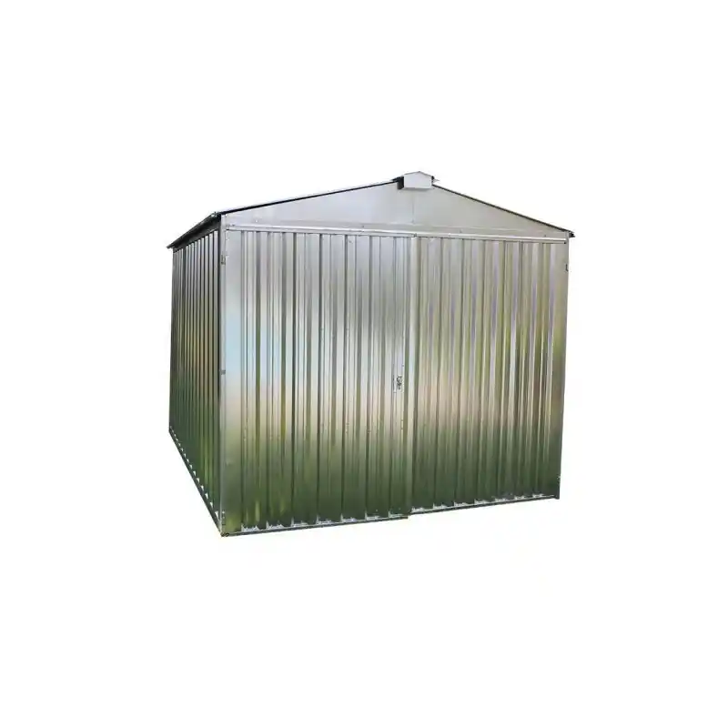 Garage métallique GM2644.GA montage rapide 10,97m2 galvanisée 4/10mm
