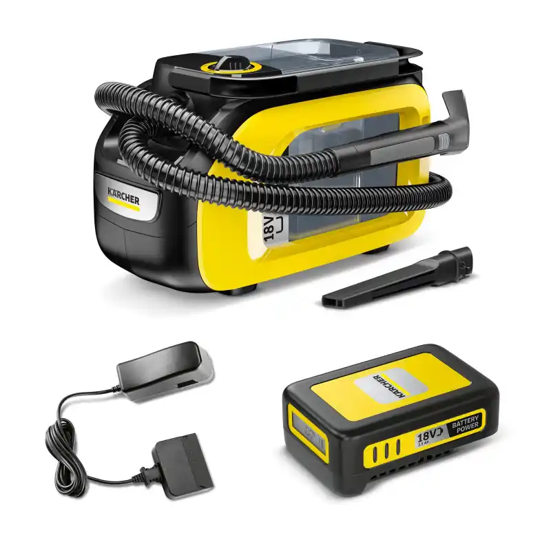 Détacheur Karcher SE 3-18 Sans Fil 18V 2,5Ah Li-Ion