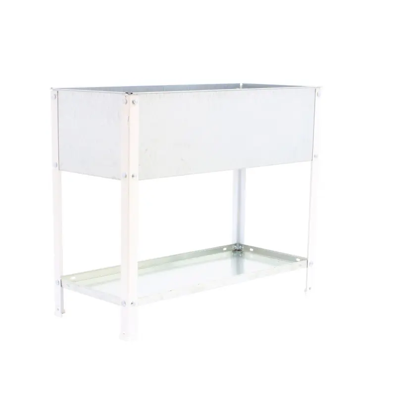 Carré potager Simon Rack Simongarden Urban Top 85x120x40 Bla Gal 150l