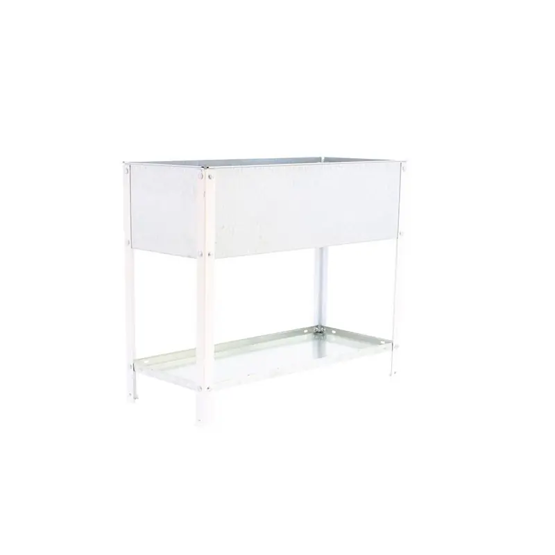 Carré potager Simon Rack Simongarden Urban Top 85x90x40 Bla Gal 100l