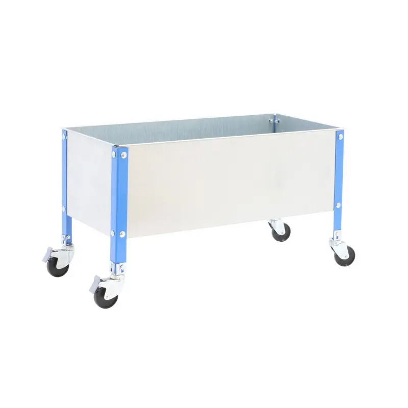 Jardinière Simon Rack SIMONGARDEN URBAN MOB 1200x400mm bleu galva