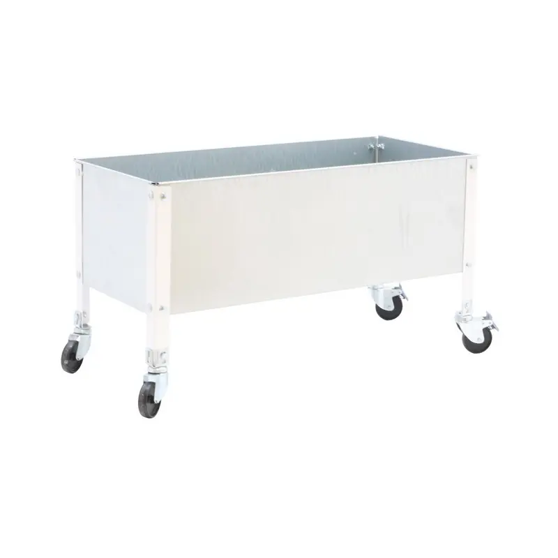 Jardinière Simon Rack SIMONGARDEN URBAN MOB 1200x400mm blanc galva