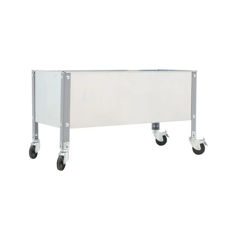 Jardinière Simon Rack SIMONGARDEN URBAN MOB 1200x400mm gris galva
