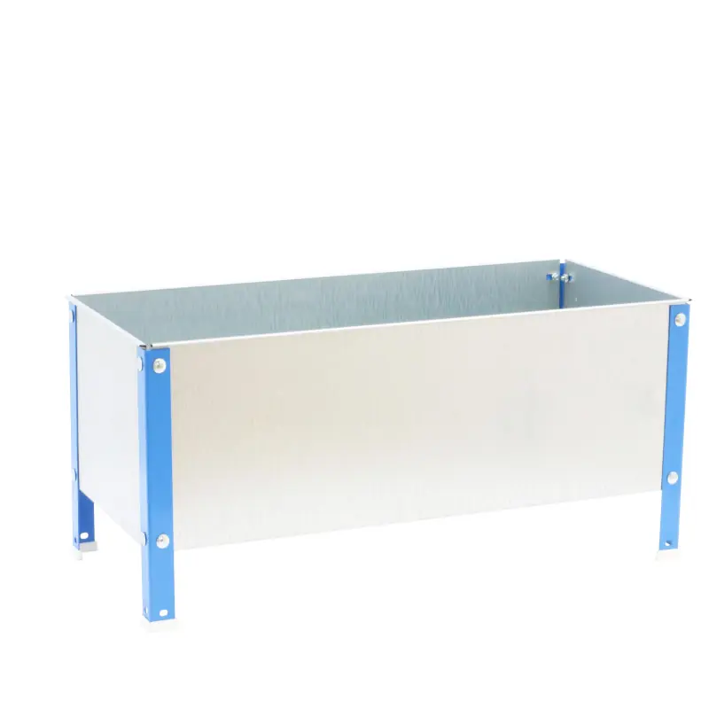 Jardinière Simon Rack SIMONGARDEN URBAN 410x1200x1200mm 400l bleu galva