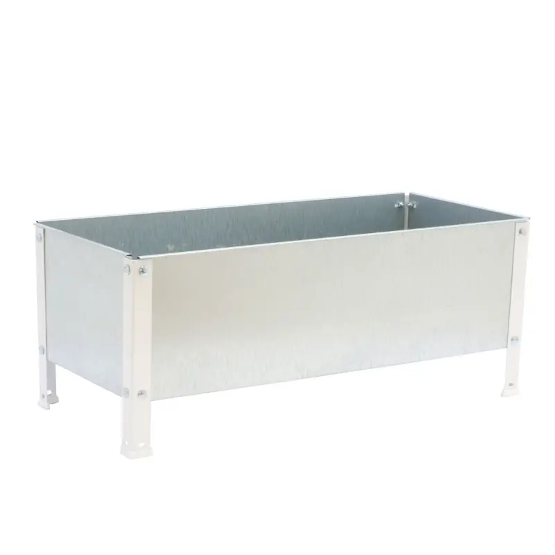 Jardinière Simon Rack SIMONGARDEN URBAN 410x1200x400mm 150l blanc galva
