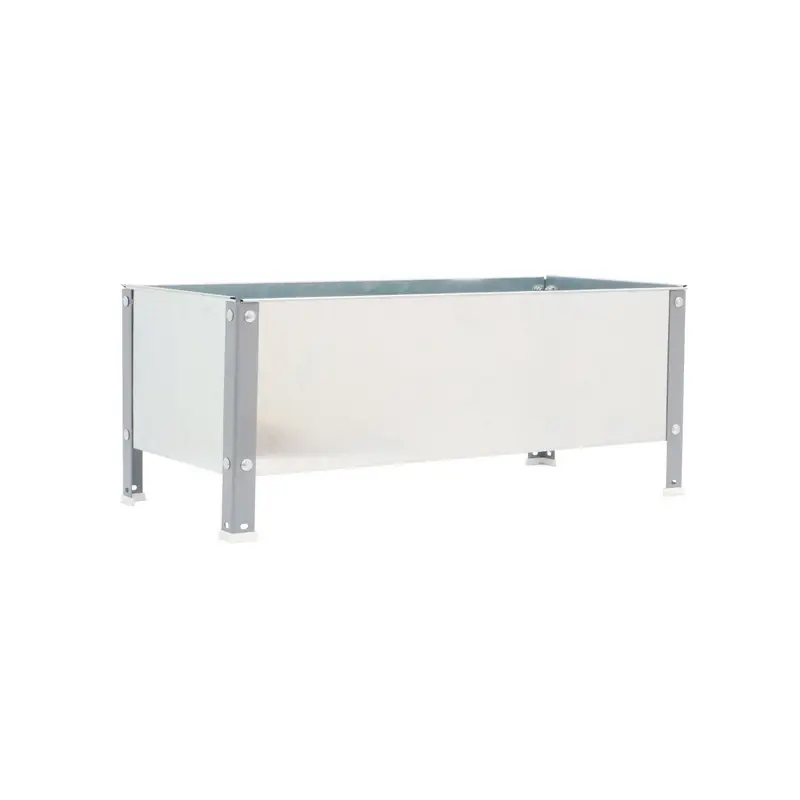 Jardinière Simon Rack SIMONGARDEN URBAN 410x1200x600mm 200l gris galva