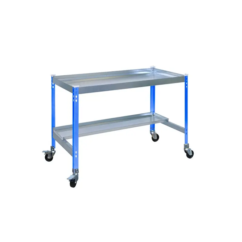 Table de préparation Simon Rack SIMONGARDEN DESK MOB 150x60cm bleu galva