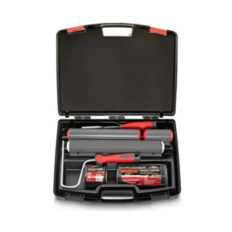 Valise de plaquiste L‘Outil Parfait DécoLiss‘ kit 5 pièces