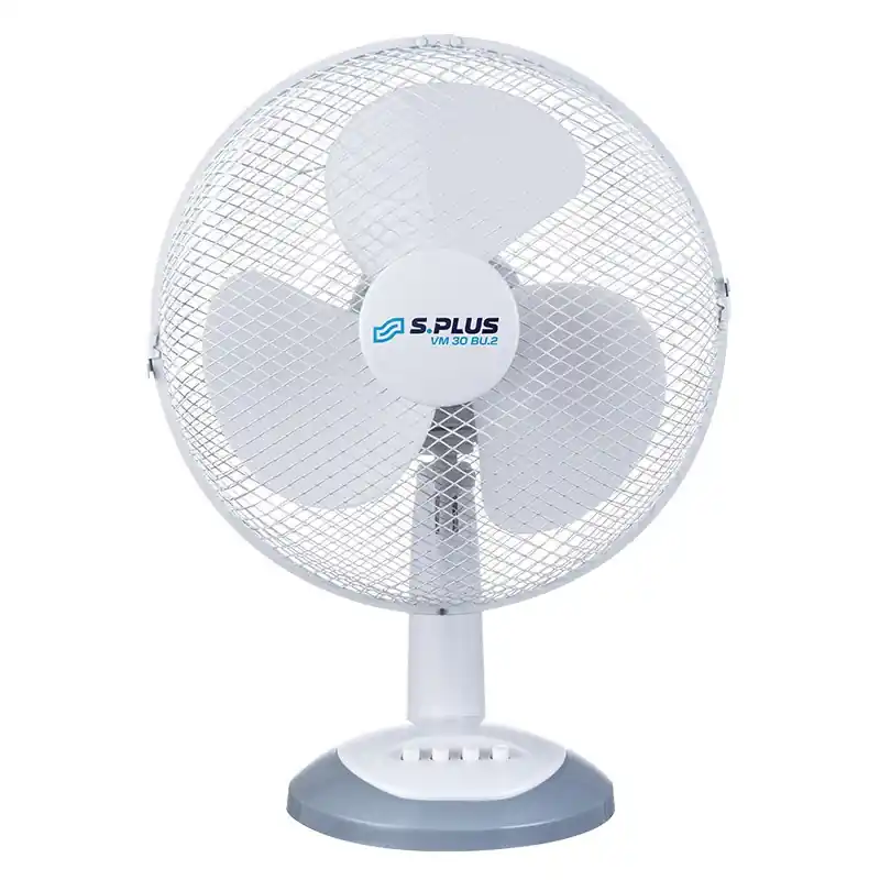 Ventilateur de bureau S.PLUS VM 30 BU.2 40W D34cm 3 allures