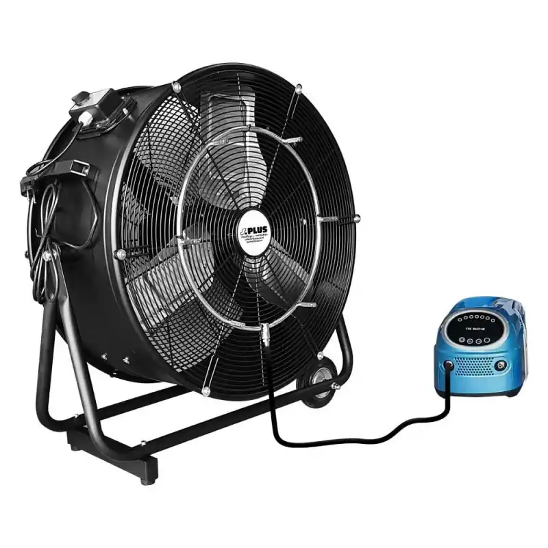 Ventilateur industriel S.PLUS VRB 70.1 avec kit de brumisateur