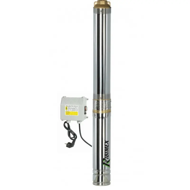 Pompe grande profondeur Ribimex PRPGP750/95-40 95m 750W 14 turbines