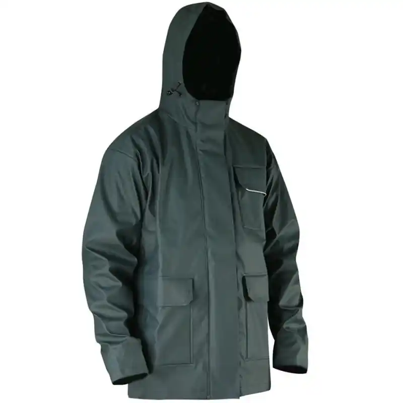 Veste de pluie LMA 2055 ORAGE taille 7 kaki foncé imperméable