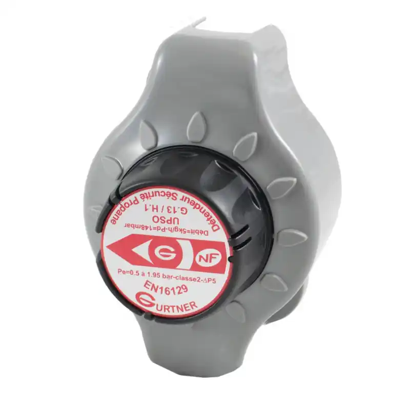 Détendeur sécurité propane Gurtner 1,3 kg/h 37mbar NF EN