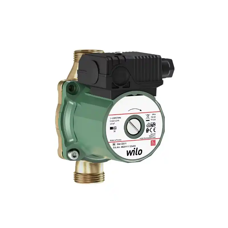 Circulateur d‘eau chaude Wilo Star-Z 20/1(15-130) débit 1,6m3/h 30W