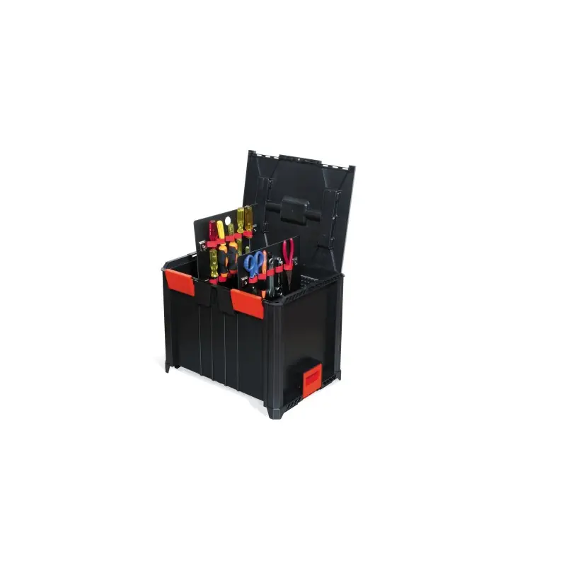 Coffret de transport Alsafix BoxOnBox 3+ avec séparateurs