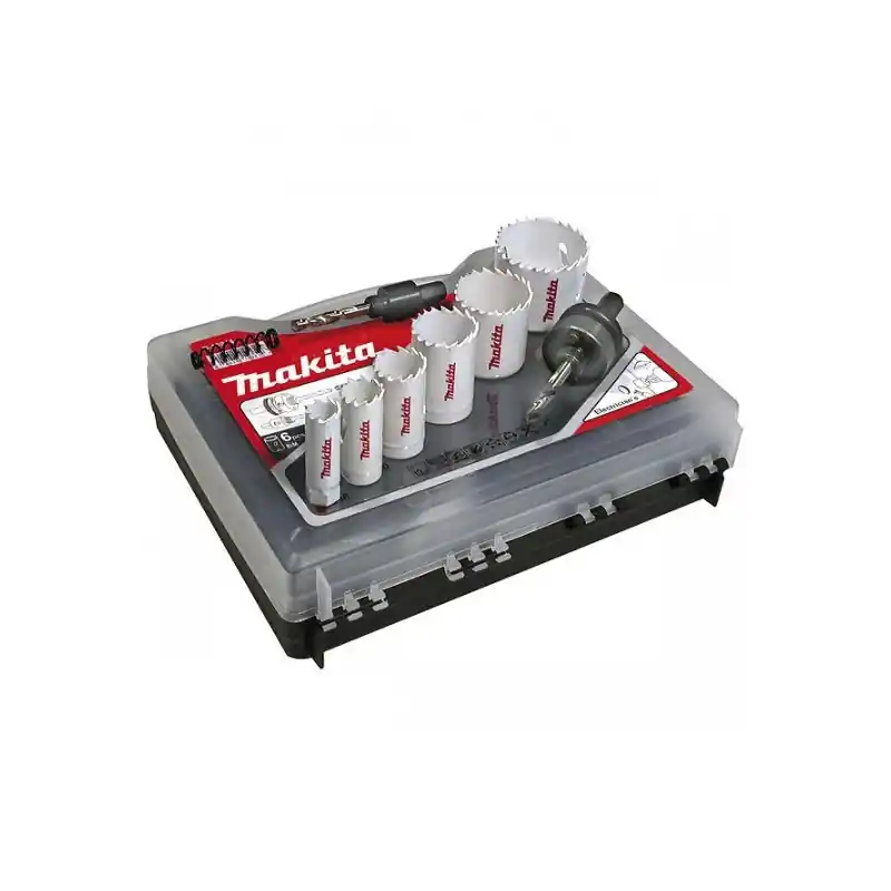 Coffret de scies trépans Makita D-47139 6 pièces D20 à 65mm