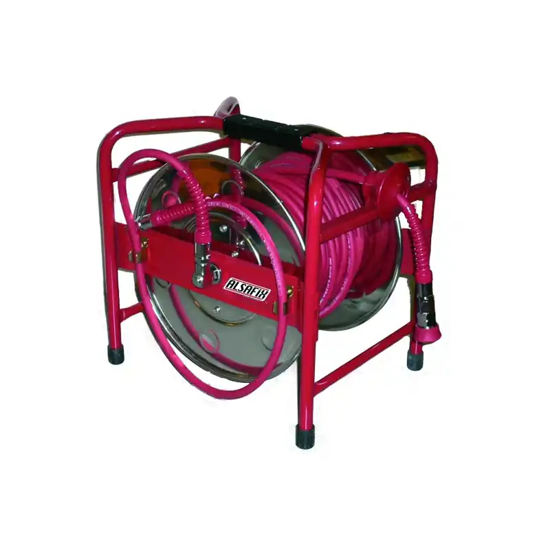 Enrouleur pneumatique haute pression Alsafix 30bar tuyau 30m