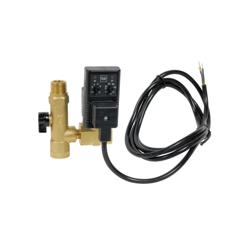 Kit purge réservoir horizontal Nuair T20 H avec manchon et équerre